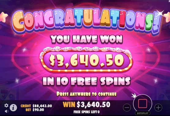 Sugar Rush on Real Money